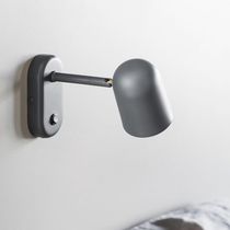 Contemporary wall light / steel / LED /...