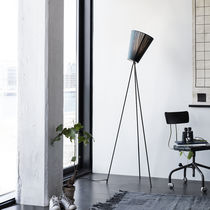 Floor lamp / gold / contemporary / adjustable