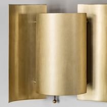 Contemporary wall light / indoor / brass...