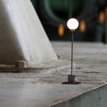 Table lamp / aluminum / steel / polished...