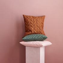 Square cushion / plain / wool