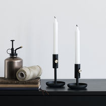 Brass candle holder / steel