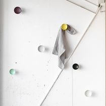 Contemporary coat hook / metal / individual