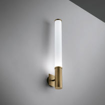 Contemporary wall light / brass / blown...