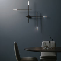Contemporary wall light / brass / nickel...