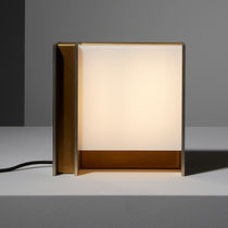 Table lamp / brass / contemporary / LED