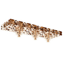 Pendant lamp / metal / contemporary