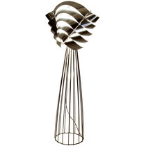Floor-standing lamp / metal / contemporary...