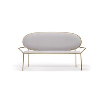 Contemporary upholstered bench / fabric...