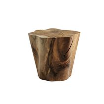 Contemporary side table / wooden
