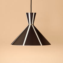 Pendant lamp / brass / lacquered steel /...