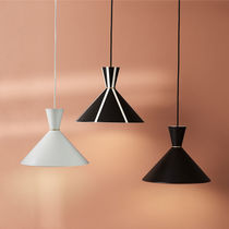 Pendant lamp / brass / lacquered steel /...