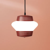 Pendant lamp / lacquered steel / opalescent...
