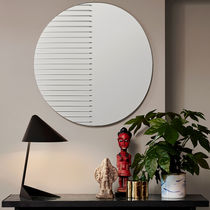 Wall-mounted mirror / contemporary / round...