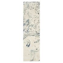 Contemporary rug / patterned / linen / silk