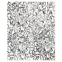 Contemporary rug / patterned / Tibetan wool...