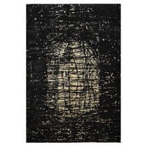 Contemporary rug / patterned / wool / rectangular