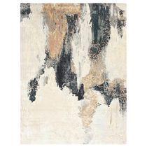 Contemporary rug / patterned / silk / Tibetan...