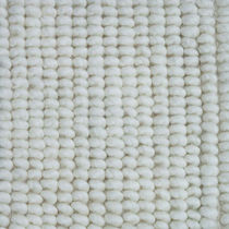 Contemporary rug / plain / wool / rectangular