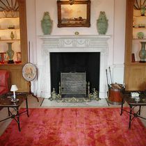 Contemporary rug / geometric / wool / rectangular