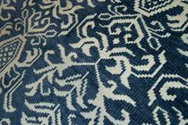 Contemporary rug / patterned / cotton /...