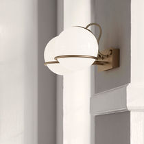 Contemporary wall light / indoor / steel...