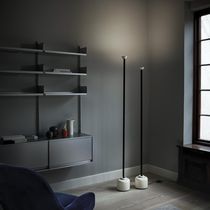 Floor-standing lamp / aluminum / contemporary...
