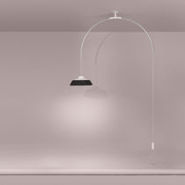 Pendant lamp / aluminum / brass / methacrylate