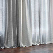 Plain sheer curtain fabric / viscose / polyester...