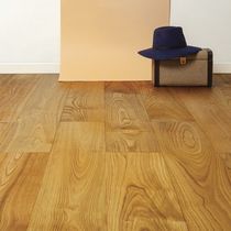 Solid parquet floor / glued / chestnut /...
