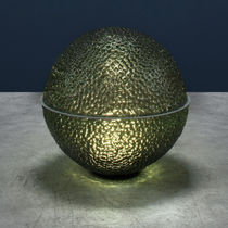 Floor lamp / contemporary / glass / dimmable