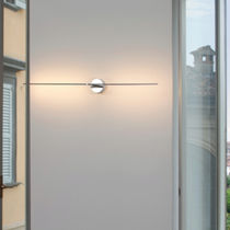 Contemporary wall light / nickel / LED /...
