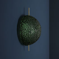Contemporary wall light / glass / LED /...