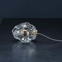 Portable lamp / contemporary / glass / LED