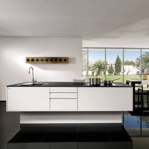 Contemporary kitchen / lacquered wood /...