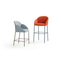 Contemporary bar chair / upholstered / fabric...