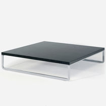 Contemporary coffee table / oak / metal...