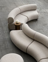 Modular sofa / corner / round / contemporary