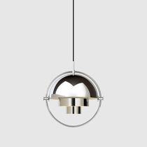 Pendant lamp / contemporary / brass / custom