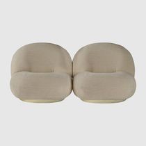 Contemporary sofa / living room / brown...