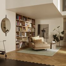 Scandinavian design chaise longue / velvet...