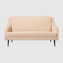 Minimalist design sofa / beige / fabric...