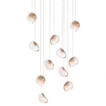 Pendant lamp / contemporary / blown glass...