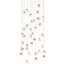 Pendant lamp / contemporary / blown glass...