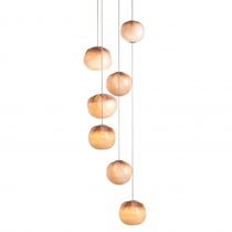 Pendant lamp / contemporary / blown glass...