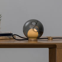 Pendant lamp / blown glass / contemporary...