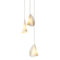 Pendant lamp / contemporary / borosilicate...