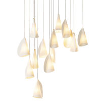 Pendant lamp / contemporary / borosilicate...