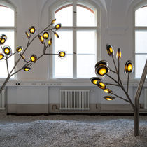 Floor-standing lamp / stainless steel /...