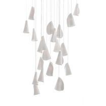 Pendant lamp / contemporary / borosilicate...